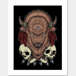 Wild Bison II Posters and Art